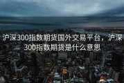 沪深300指数期货国外交易平台，沪深300指数期货是什么意思
