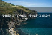 安粮期货开户流程，安粮期货被骗经历