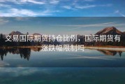 交易国际期货持仓比例，国际期货有涨跌幅限制吗