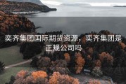 奕齐集团国际期货资源，奕齐集团是正规公司吗